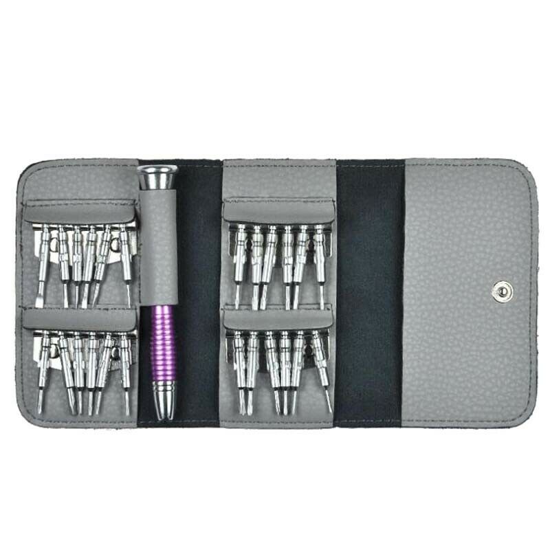 25 in 1 Screwdriver Set Opening Portable Precision Opening Repair Wallet To E8B5