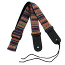 Adjustable 75-130Cm Ukulele Guitar Strap Cotton Leather Sling Belt Buckle W X8X4
