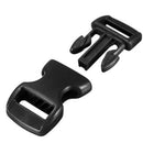 100pcs 3/8"Contoured Curved Side Release Plastic Buckle for Paracord Bracelet Z