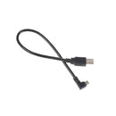 20cm Short Right Angle 90Â° 2A Micro USB Quick Charger Charging Sync Data Cabl Z
