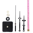 Quartz Clock Movement Mechanism Hands Wall Repair Tool Parts Silent Kit BlackS3C