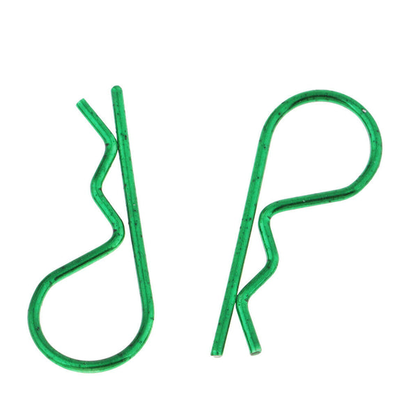 20pcs/set RC Car R-Pins fit 1/10 1/12 1/16 1/18 RC Car Truggy Accessory Green