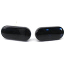 2PCS Dynamic L R Smoked LED Side Marker Lights Lens Fender For VW Bora Golf 4