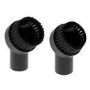 2 Bristle Vacuum Cleaner Dust Brush fit Vacuum of 32mm/1.25" Inner Dia Short