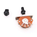5Pcs 3 Way Toggle Tip Knobs Switch Tip 3 Way Selector For Guitars