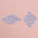 2pcs Conch Lantern Cutting Die Stencil Scrapbook Embossing Folder DIY Craft A