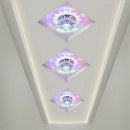 Aisle Flush LED ceiling lamp living room crystal corridor aisle lights LED