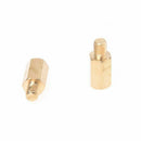 M3 Male x M3 Female 8mm Long Hexagonal Brass PCB Standoffs Spacers 50 Pcs