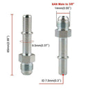 Fuel Fitting -6 AN Male To 3/8" Speciality SAE Quick Adapters Disconnect N5W5