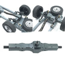 RC Metal Rear Shaft Axle Assembly w/ Differential Gear for WPL B24 Accessories