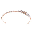Simple Women Rhinestone Headband Bridal Tiara Wedding Dress Accessories Ele
