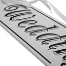 White Wooden Wedding Direction Arrow Sign Wedding Ceremony Reception Decor LJ