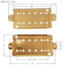 Pack of 4 Electric Guitar Replacement Dual Coil Pickup Baseplate 50mm+52mm