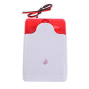 1Pc Mini Strobe Wired Siren Indicator Light Sound Alarm Lamp Flashing Light Hn