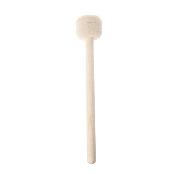 1PC Timpani Mallets Precussion Drumsticks Soft Felt Head Wood Handle