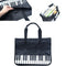 Piano Keys Wear Resistant Shoulder Bag Oxford Cloth Music Capacity Student