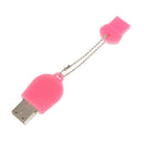 Cute Paw Shape Memory Stick USB 2.0 Flash Drive Thumb Disk Pink 16G