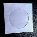 Mini 100x Disc CD White Paper Sleeves DVD CD-R Case Protector Envelope B3R6 B3U1