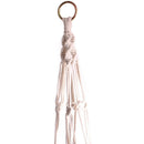 2pcs Pot Holder Macrame Plant  Hanging Planter Basket Jute Braided Rope Craf@