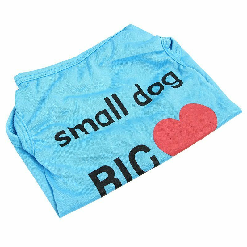 Dog Cat T-Shirt Clothes Vest Tee Cotton Puppy Pet Apparel Costume Coat Jack W6Y5