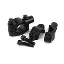 Pair Adapter bracket set Rearview Mirrors 10mm screws on handlebars MotorcycA3W6