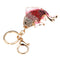 Exquisite Crystal Fish Keychains Holder Goldfish Purse Bag Pendant Keyrings