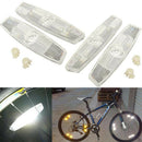 4pcs Safe Reflectors Bicycle Reflective Spoke Mountain Road Bike Wheel