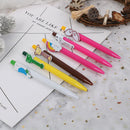 Random rainbow ballpoint pens for writing stationery and school suppli_
