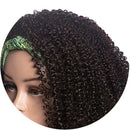Lady Fluffy Curly Wavy Natural Full Hair Wigs Hairpiece With Headband Dail L0Z1