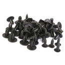 30Pcs Car Panel Bumper Trim Clip Screw-type Pin Fasteners for GM 90467-06017