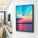 Full Drill Diamond Painting DIY Novelty Seaside Rhinestone Picture (WT012)