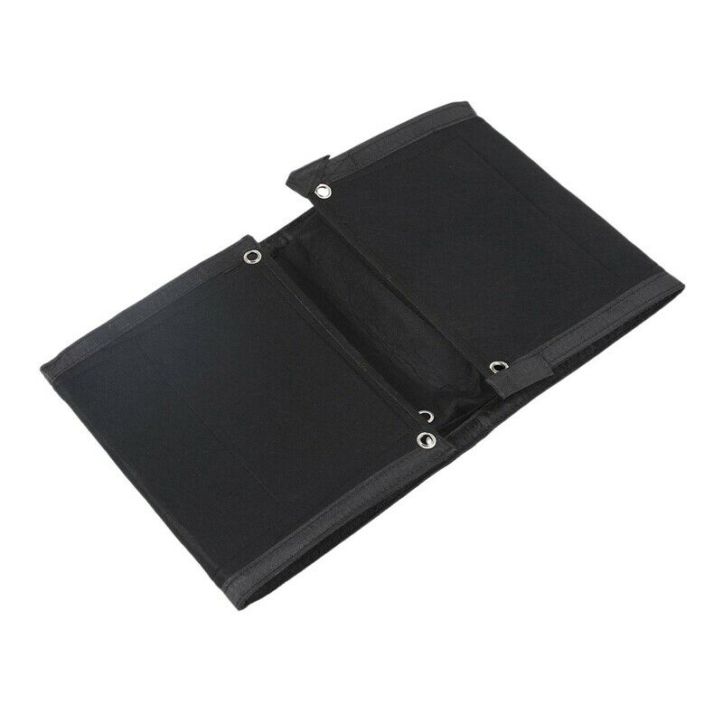 7 Pockets Hanging Fence Garden Vertical Flower Herbs Wall Planter Black 100