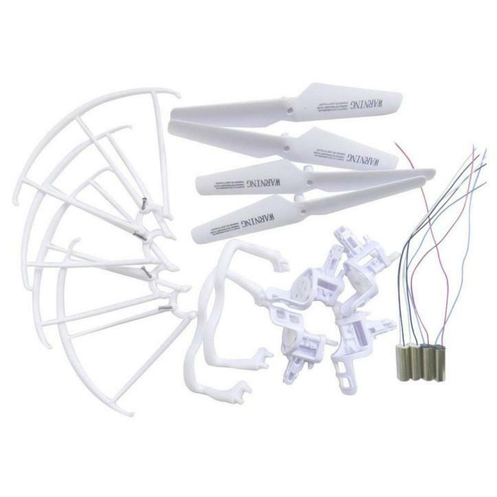 For Syma X5 X5C Spare Part Set Motor Propeller LandingSkid Protector Motor Blade