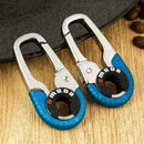 Stainless Steel Locking Design Ring Key Chain Bikes, Keyring Cars, E1M4 I7V D1Y5