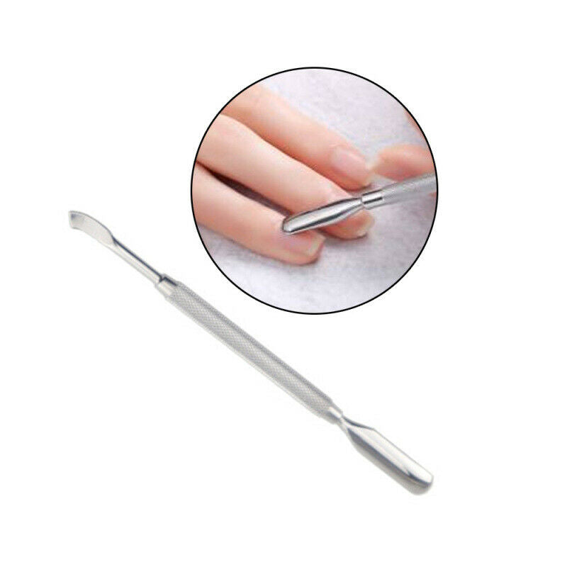 Professional Nail Art Tool Stainless Steel Cuticle Pusher Remove Dead Skin-Manic