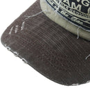 Plain Hip-Hop Re-entry Baseball Cap Boy Adjustable Hat, Navy Blue + Coffee