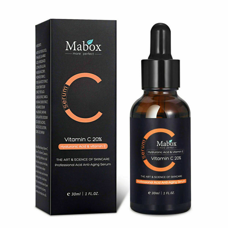 2019 New Mabox Acne Clarifying Serum Vitamin C 20% Acid L2C7 30ml D7D7
