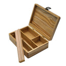 Sharplace 205x130x60mm Wooden Box - Paper Kits For Storage Trays