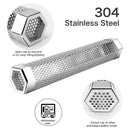 12 Inch Stainless Steel Barbecue Wood Smoker Suitable For Cold/Hot Smoking