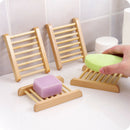 Natural Wood Soap Tray Holder Dish Storage Bath Shower Plate Home BathroomWash