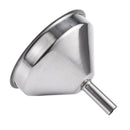5" Mouth Dia Stainless Steel Kitchen Wine Water Filter Funnel A6N3