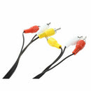 Triple 3 Male RCA Composite Audio Video DVD TV AV Cable 1.4M