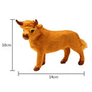 Christmas Simulation Calf Home Xmas Tree Hotel Desktop Ornament Decoration