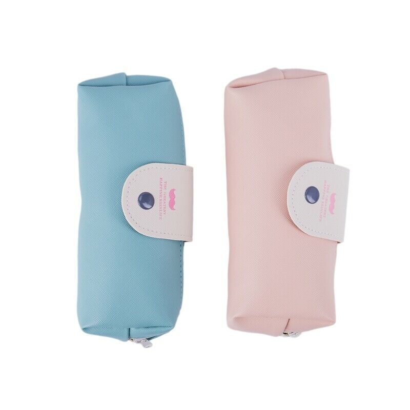 Minimalist Style Cartoon Bearded Pencil Case Pencil Pouch Cosmetic Makeup B G5R6