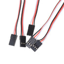 5Pcs 300mm Extension Lead Servo Wire Cable For RC JR Male to Female KQ FT