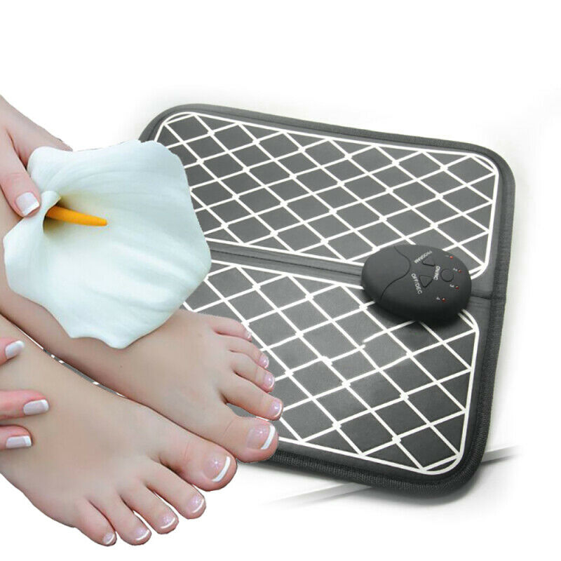 Electric EMS Foot Massager Physiotherapy Revitalizing Pedicure Muscle Stimulator