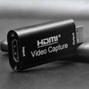 For Game DVD Live Streaming Mini Video Recording Box USB 2.0 HDMI Capture Card