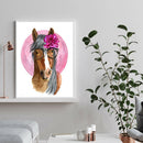 5D DIY Full Drill Diamond Painting Novelty Horse Cross Stitch Decor (B963)
