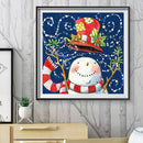 Snowman Diamond Painting 5D DIY Full Round Drill Xmas Pictures (B2093)