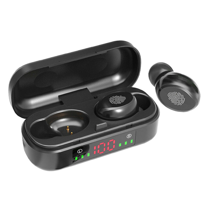 V8    5.0 Earphones 350mAh  Wireless Stereo Earpieces